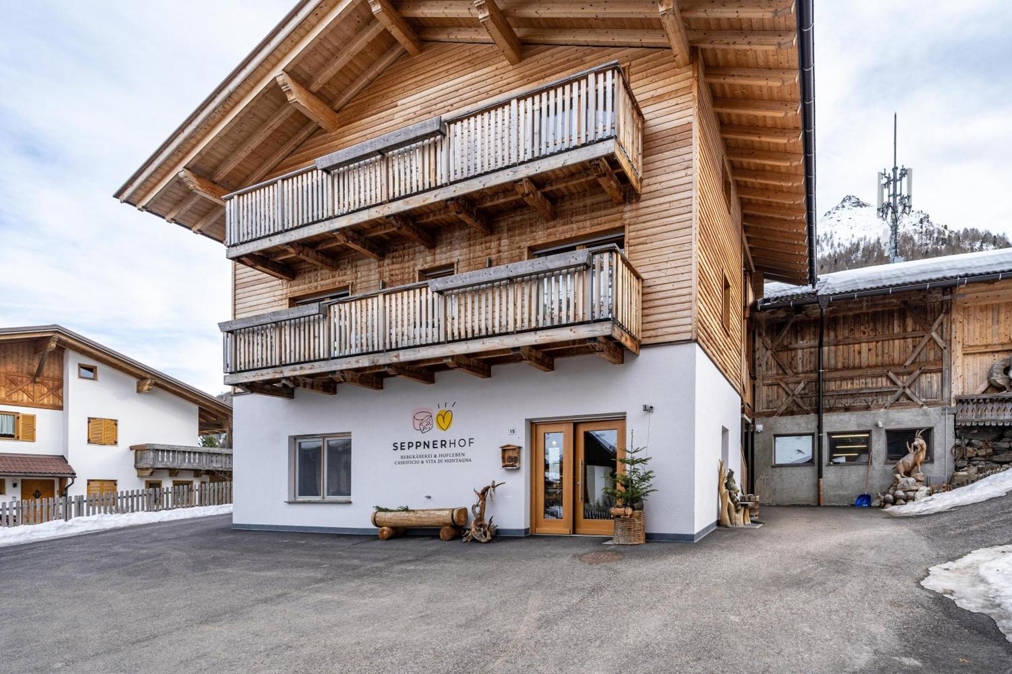 Seppnerhof Ferienwohnung Edelweiss Pfelders Exterior foto